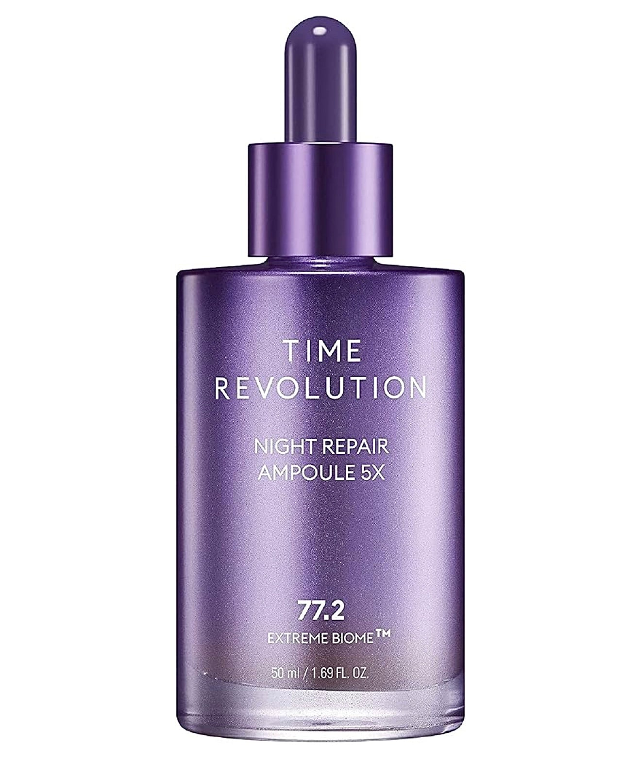MISSHA Time Revolution Night Repair 5X – Probiotic Anti-Aging Ampoule for Overnight Skin Renewal