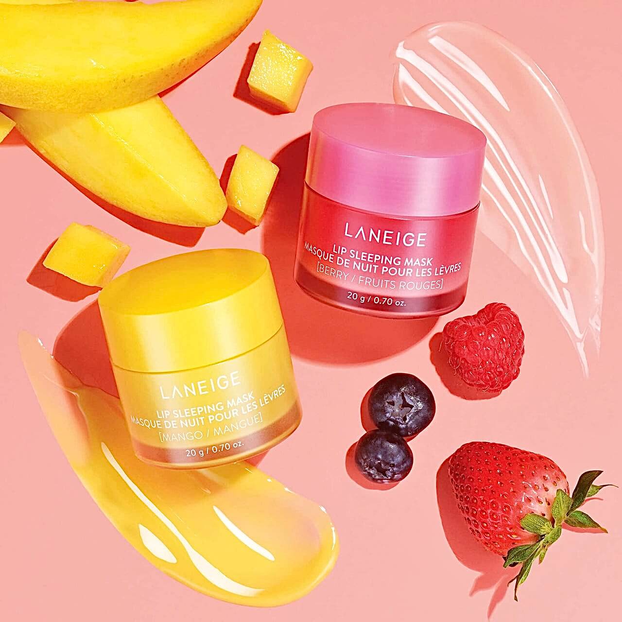 LANEIGE Vanilla Lip Sleeping Mask – Overnight Lip Treatment for Soft, Hydrated Lips